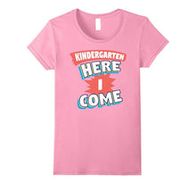 Kindergarten Here I Come Shirt First Day at Kindergarten