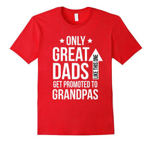 Mens Great Dads Promoted to Grandpas Father's Day Granddad Gift