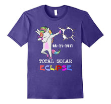 August 21 Solar Total Eclipse Funny Dabbing Unicorn T Shirt