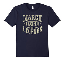 49 Years Old 49th Birthday March 1968 Birth of Legend TShirt