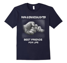 Men's Papa Granddaughter Best Friends for Life TShirt Father's Day