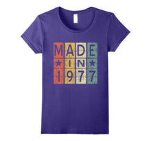 40th Birthday Gift Vintage 1977 T-Shirt Made in Men & Women