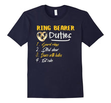 FUNNY RING BEARER DUTIES T-Shirt Cute Wedding Gift