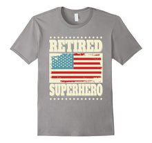 Retired Superhero Funny T-Shirt Retirement Retirees Legend