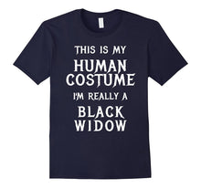 Funny Black Widow Spider Costume Halloween Shirt