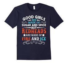 Redheads Are Made of Fire and Ice Woman T Shirt Red Head
