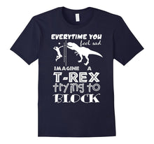 Imagine a T-Rex Trying to Block Volleyball Gift T-Shirt