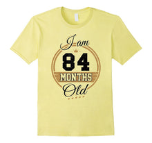 Funny Vintage 7th Birthday T-Shirt I'm Months Old Gift
