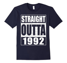 Straight Outta 1992 T-Shirt Funny 25th Birthday Gift Shirt