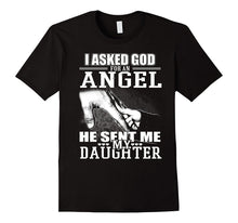 Funny Shirt Fathers Day Gifts From Daughter T Shirt Angel