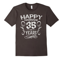 35th Wedding Anniversary 35 Years Happy Marriage Gift Shirt