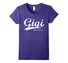 Gigi Since 2017 Tshirt - New Great Grandmother Gift