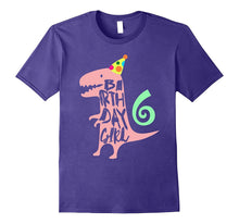 Birthday Girl 6 T Shirt- 6 Year Old Birthday Tee