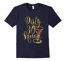 30th Birthday Shirt Bestie Gold Drunk Dirty Thirty Squad 30