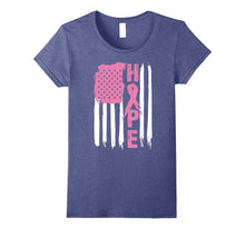Breast Cancer Pink American Flag Shirt
