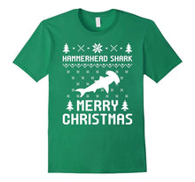 Hammerhead Shark Christmas T-Shirt, Ugly Christmas Sweater