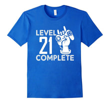 Level 21 Complete Video Gamer Geek 21th Birthday 1996 T-Shir
