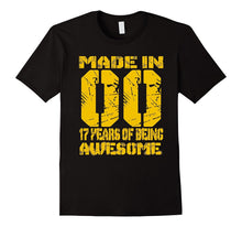 Made in 2000 T-Shirt 17th Birthday Gift T Shirt