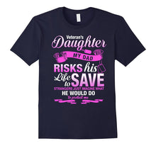 Daughter of a Veteran Shirt Birthday Gift for Girls