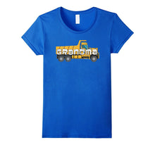 Best Grandma Shirt Yellow Construction Trucks Shirt