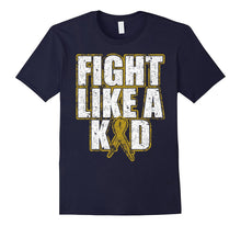 Fight Like a Kid Childhood Cancer Awareness Shirt