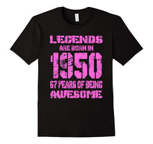 67 Years Old 67th Birthday B-Day Gift Legends 1950 T Shirt
