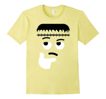 Frankenstein Halloween Emoji Costume Thinking T-Shirt