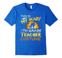 My Scary 5th Grade Teacher Costume Shirt Cat Moon Halloween