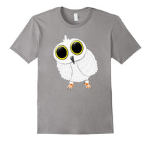 Curious Cute Little Snowy Owl Look Out T-Shirt