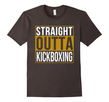 Straight Outta Kickboxing T-Shirt - Funny Kickboxing TShirts