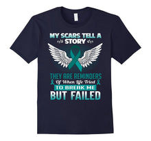 My Scars Tell a Story - Ovarian Cancer Awareness Shirt