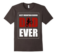 Mens Best Dad Ever Mountain Bike Shirt - Vintage MTB T Shirt