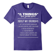 5 Things You Should Know About My Grandpa Funny T-Shirt