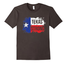 Texas Strong Support for Texas Distressed Flag T-Shirt