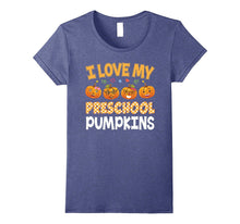 I Love My Preschoolers Pumpkins Preschool Teacher T-Shirt