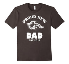 Mens Proud New Dad EST 2017 T-Shirt New Dad Gift