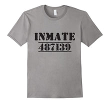 Prisoner Costume Shirt DIY Inmate Convict Halloween Tee
