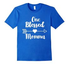 One Blessed Momma Shirt - Mama Mother Thanksgiving T-Shirt