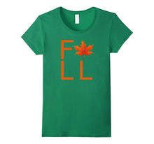 Fall Leaf Shirt Love Autumn Season Colorful Foliage Tee