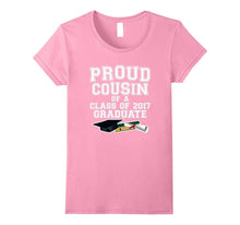 Graduation Gift Proud Cousin Class of 2017 T-Shirt Graduate