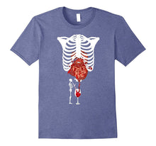 Funny Skeleton T-Shirt Scary Halloween Costumes Gift Adults