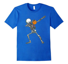 Halloween Dabbing Skeleton Basketball TShirt Funny Dab Dance