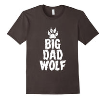 Big Dad Wolf Paw Distressed White Funny Novelty T Shirt