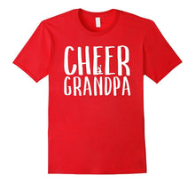 Cheer Grandpa T Shirt Proud Papaw of Cheerleaders Sports