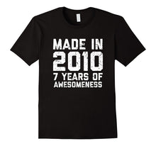 7th Birthday Shirt Gift Age 7 Year Old Boy Girl Tshirt Tee