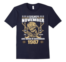 November 1987 30th Birthday 30 Years Old Gift T-Shirt