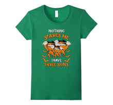 Halloween Nothing Scares Me I Have Three Sons T-Shirt