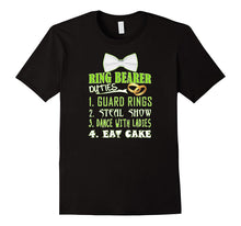Ring Bearer Responsibilities Duties Shirt Cute Wedding Gift