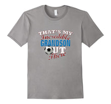 Awesome Soccer Grandson Shirt Grandma & Grandpa T-Shirt