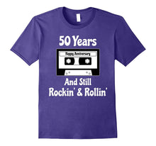 50th Wedding Anniversary Gift 50 Years T-Shirt Cassette Tape
